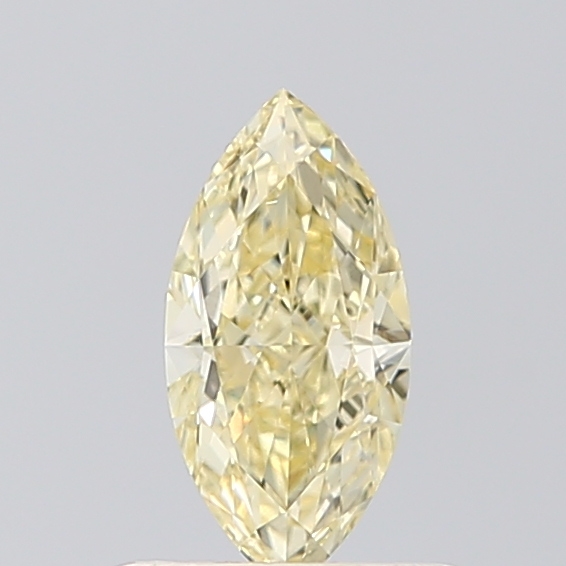 0.78 ct Marquise Fancy Vivid Yellow Lab-Grown Diamond