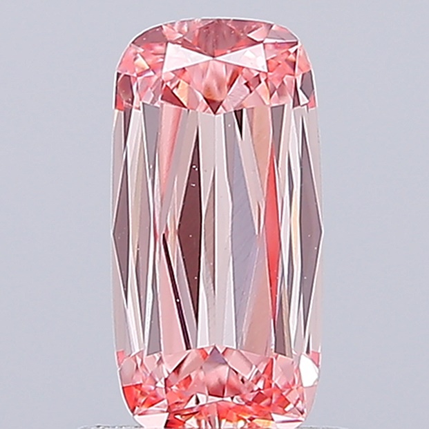 0.91 ct Radiant Fancy Vivid Pink Lab-Grown Diamond